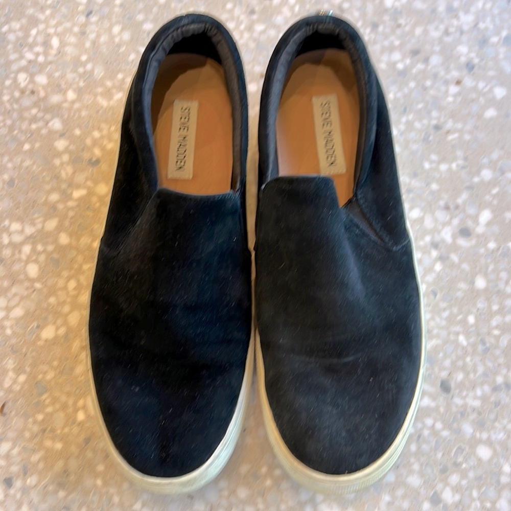 Steve Madden slip on sneakers Sz 10